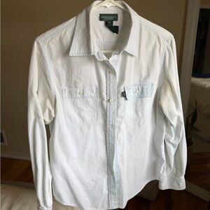 Ralph Lauren Light Wash Button Up Shirt